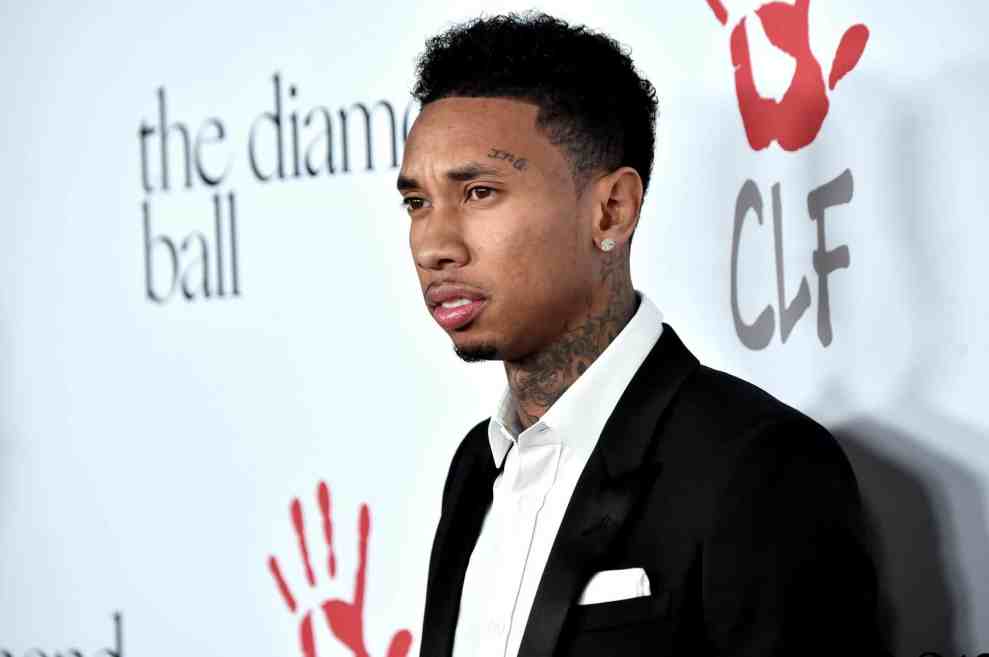 Tyga at the Diamond Ball CLF event