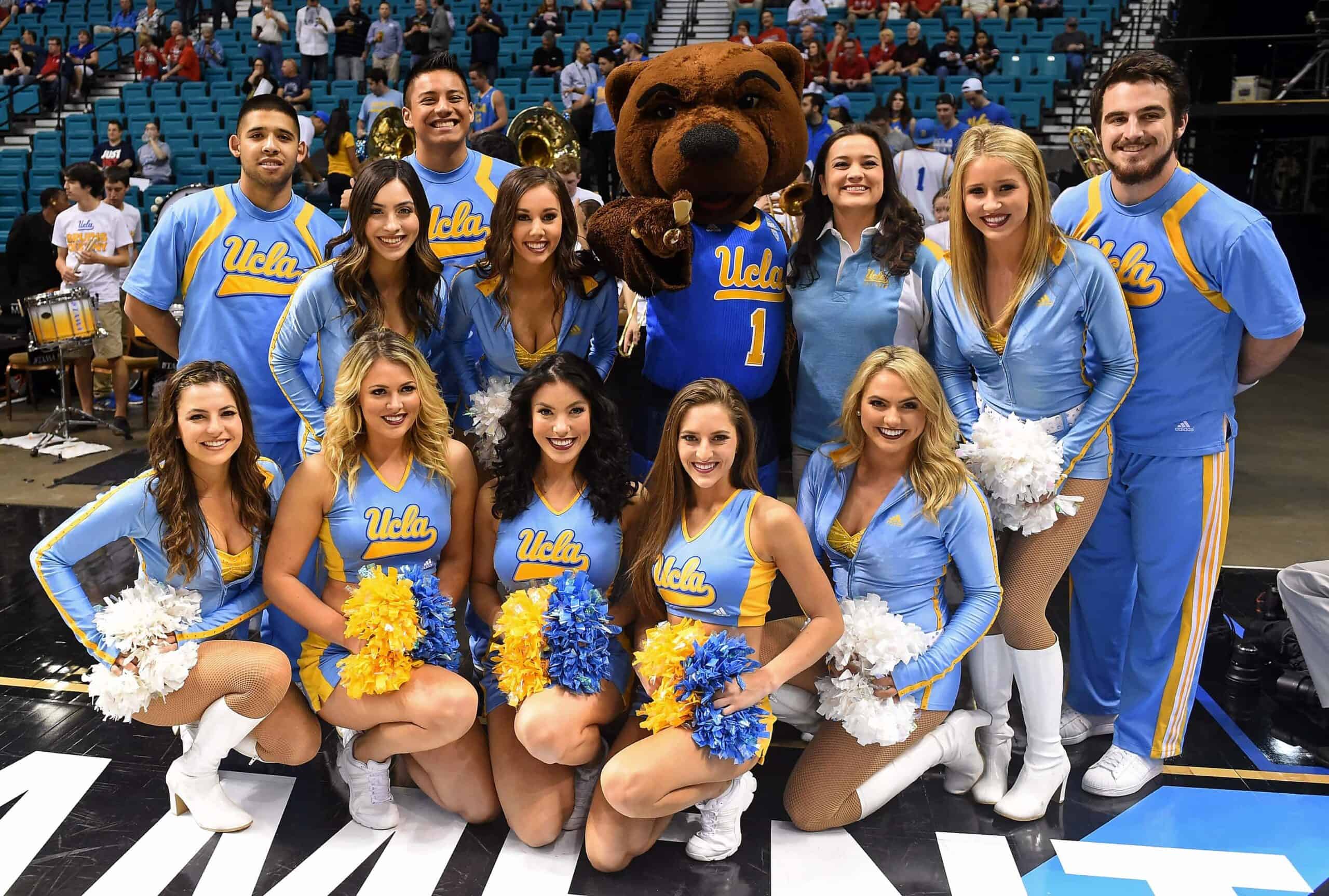 Ouch! UCLA Cheerleader Gets Dropped On Her Head Twice [VIDEO]