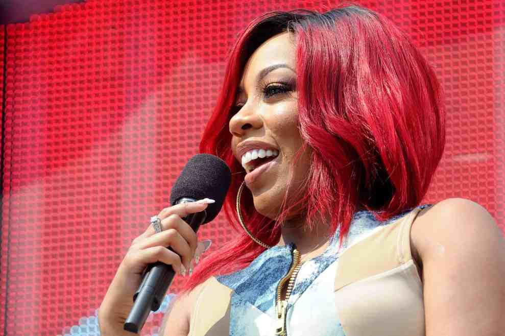 K. Michelle performing