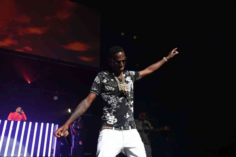 Young Dolph performing