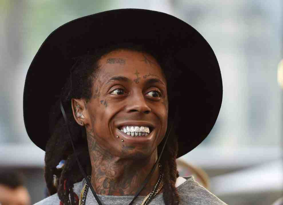 Lil Wayne in black hat