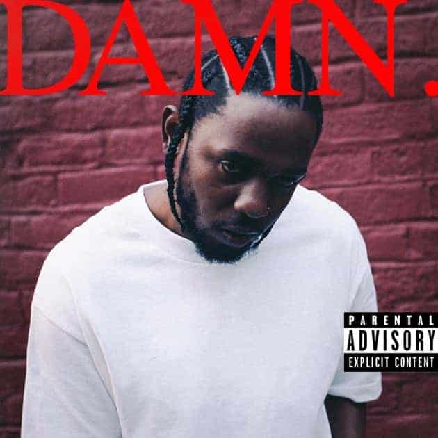 Album cover Kendrick Lamar 'DAMN'