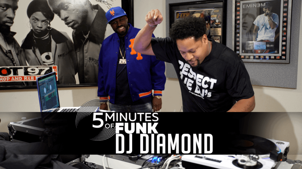 Hot 97 5 Minutes of Funk DJ Diamond