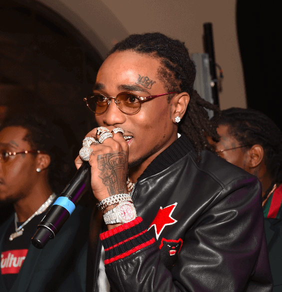 Quavo of Migos attends GQ and Chance The Rapper Celebrate the Grammy on February 12