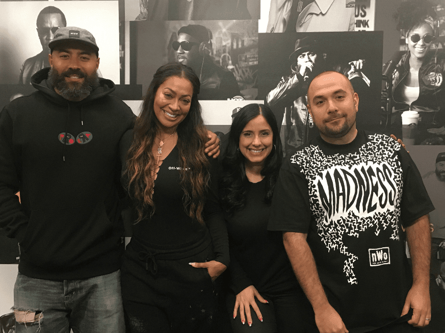 LaLa Anthony with Ebro Laura Stylez and Peter Rosenberg Hot 97 Ebro in the Morning
