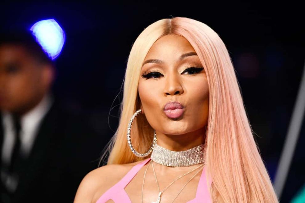 Nicki Minaj attends the 2017 MTV Video Music Awards at The Forum on August 27