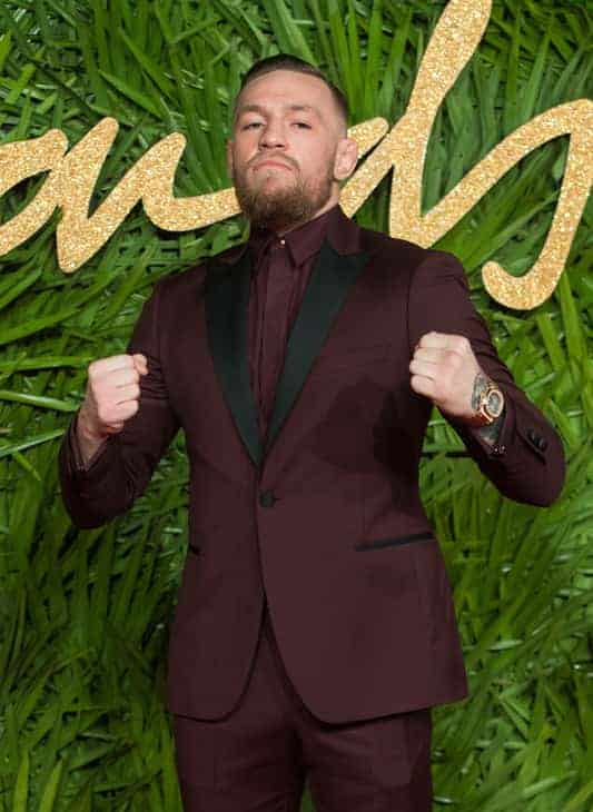 conor mcgregor attends The Fashion Awards 2017 in partnership with Swarovski