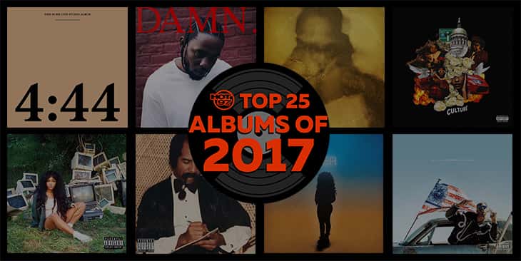 Hot 97 Top 25 Albums of 2017