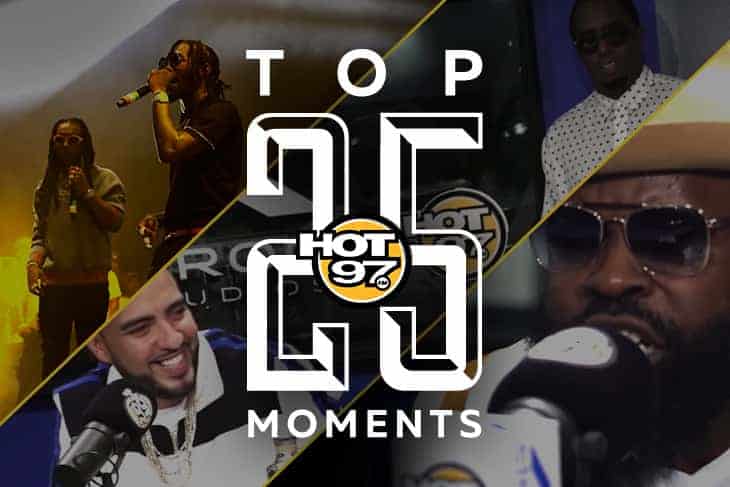 Top 25 Moments at Hot 97 2017