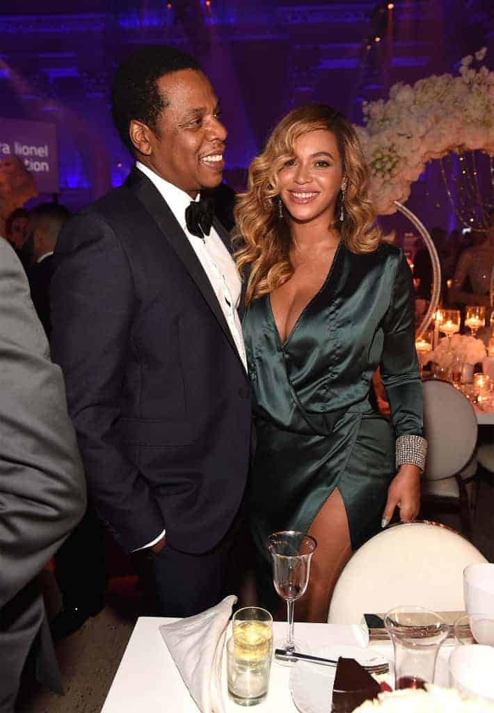 Jay Z and Beyoncé attend Rihanna's 3rd annual Diamond Ball