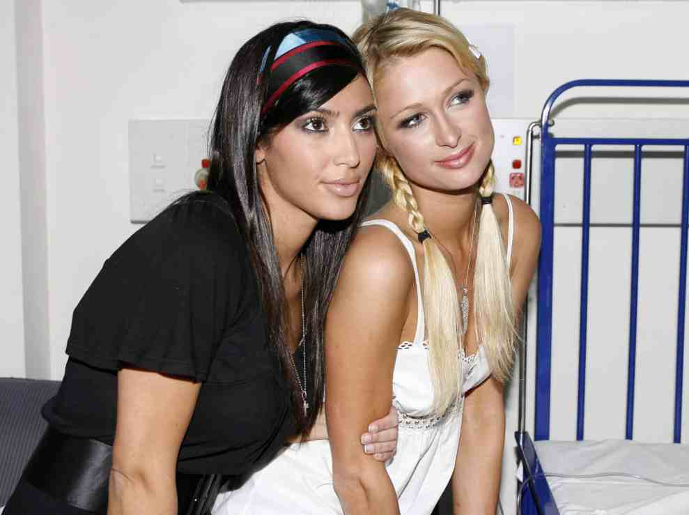 Kim Kardashian and Paris Hilton Visit Royal North Shore Childrens Hospital in Sydney - December 30