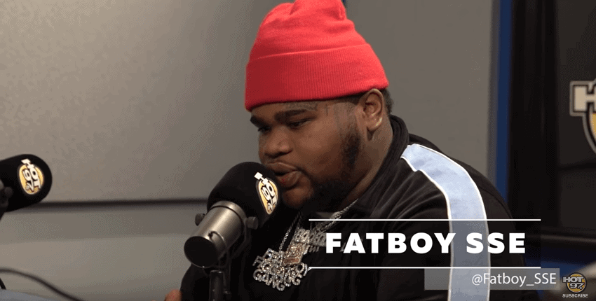 Fatboy Sse in Hot 97 Studio