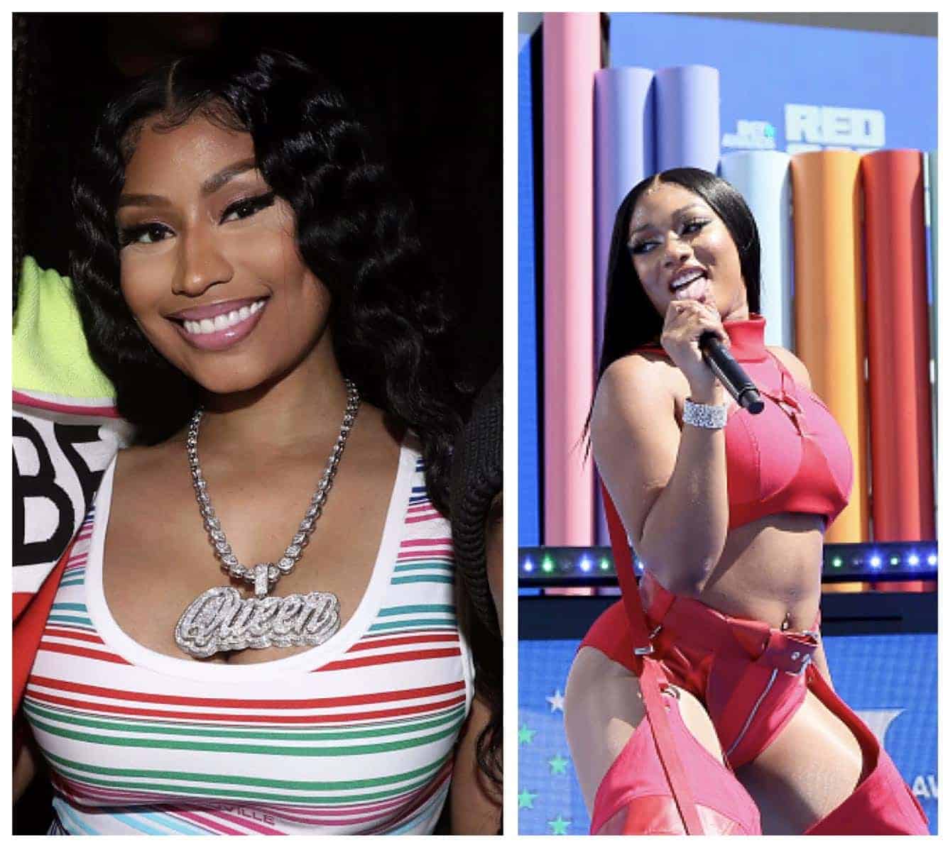 Nicki Minaj & Megan Thee Stallion Have A Hot Girl Bonding Moment On IG Live!