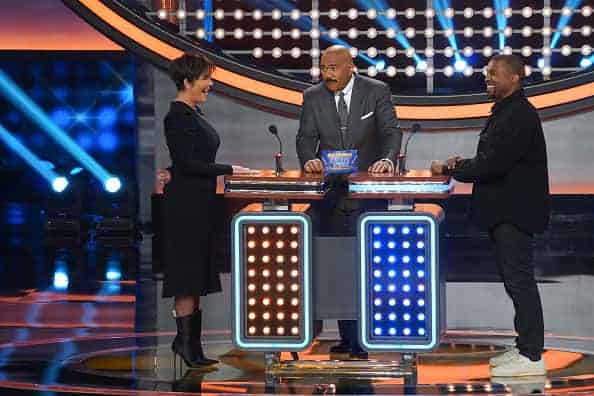 Family Feud - Kris Jenner and Kanye West