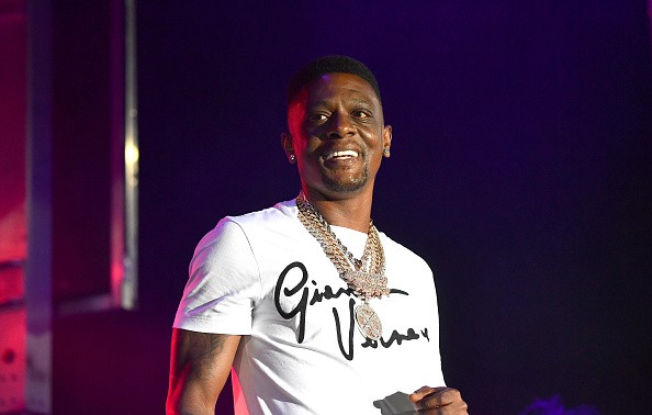 Boosie Badazz performs onstage during The Parking Lot Concert Series at Georgia International Convention Center on August 15