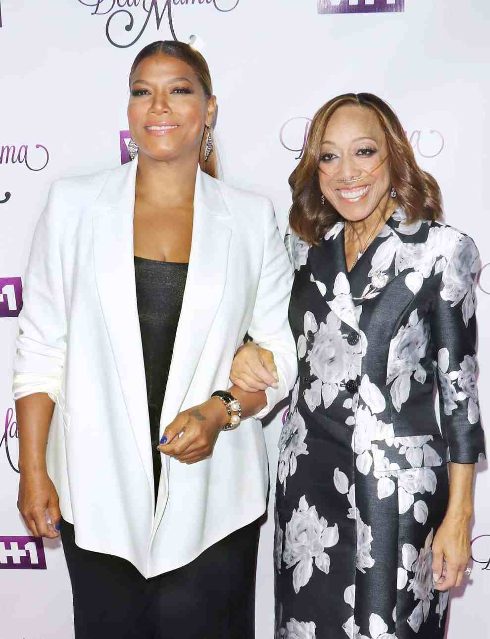 Queen Latifah and her mother Rita Owens attends the VH1's "Dear Mama" taping at St. Bartholomew's Church on May 2