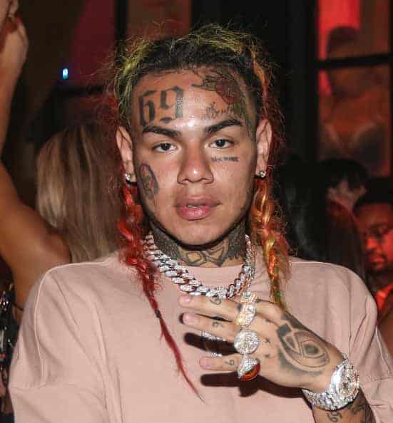 Tekashi 69 parties at Mr. Jones on August 22