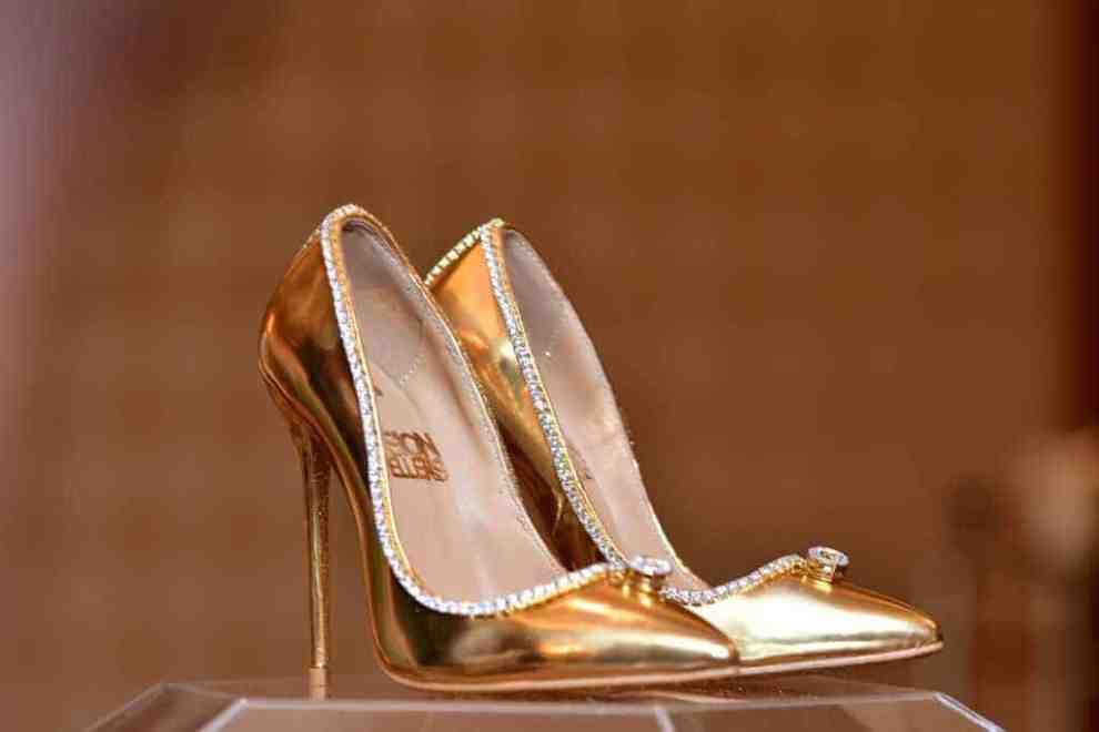 Pair of Gold Shoes