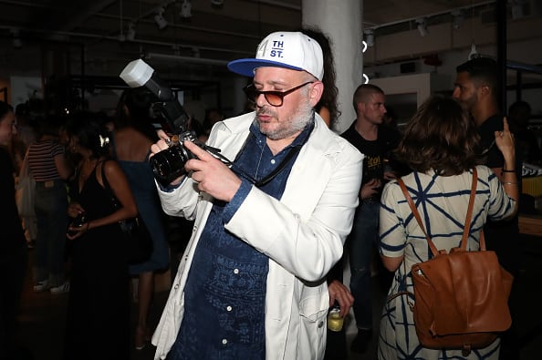 Ricky Powell attends the Sneakersnstuff Ricky Powell Exhibition on August 7