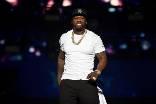 Curtis "50 Cent" Jackson performs onstage at STARZ Madison Square Garden "Power" Season 6 Red Carpet Premiere