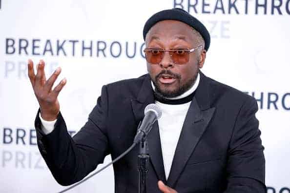 will.i.am attends the 2020 Breakthrough Prize at NASA Ames Research Center on November 03