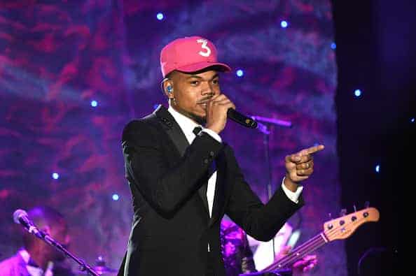 Chance the Rapper performs onstage during the Pre-GRAMMY Gala and GRAMMY Salute to Industry Icons Honoring Sean "Diddy" Combs