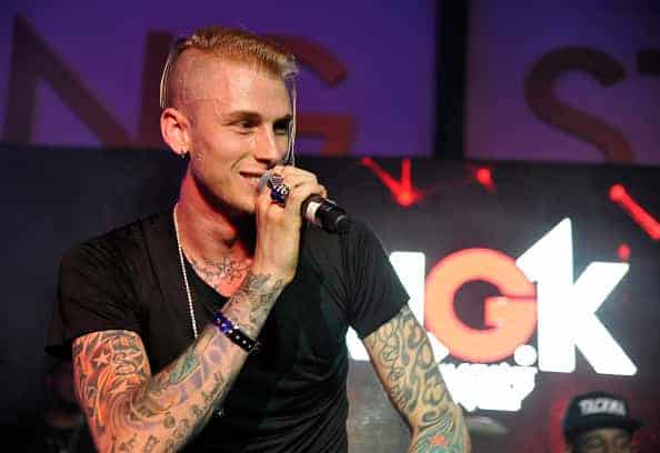 MGK on stage