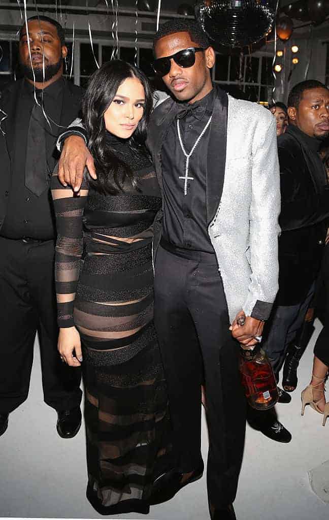Emily B and Fabolous wearing Black and White