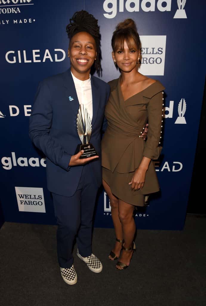 Image of Lena Waithe and Halle Berry