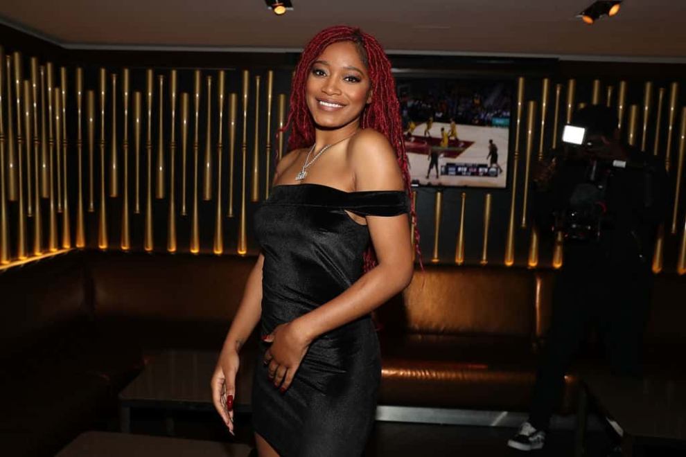 Keke Palmer attends her listening party