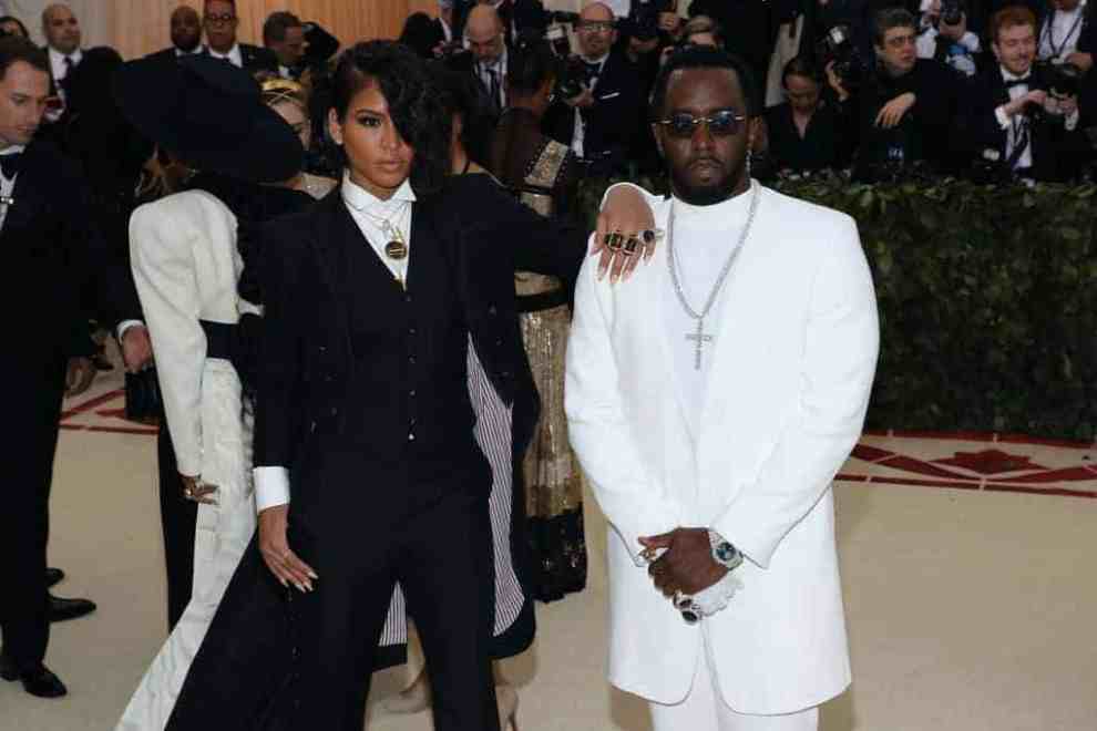 Cassie and Diddy 'Heavenly Bodies: Fashion & the Catholic Imagination'