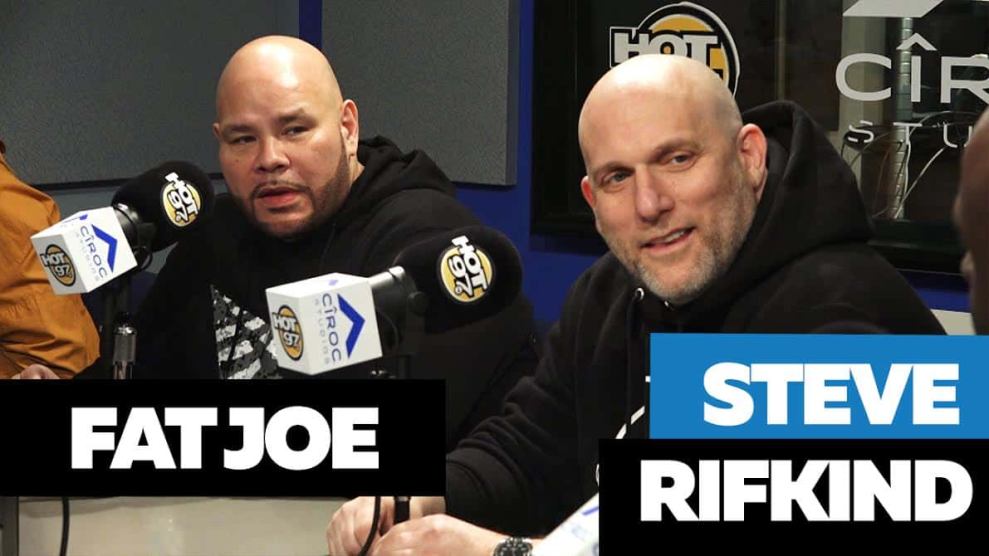 Fat Joe and Steve Rifkind in Hot 97 Studio  W/ Funk Flex #WeGotaStoryToTell016