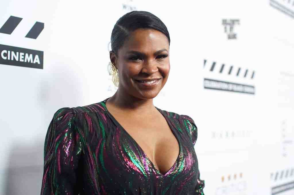 Nia Long Slays Social Media In Feathered Freakum Dress, Showing Off Toned Legs