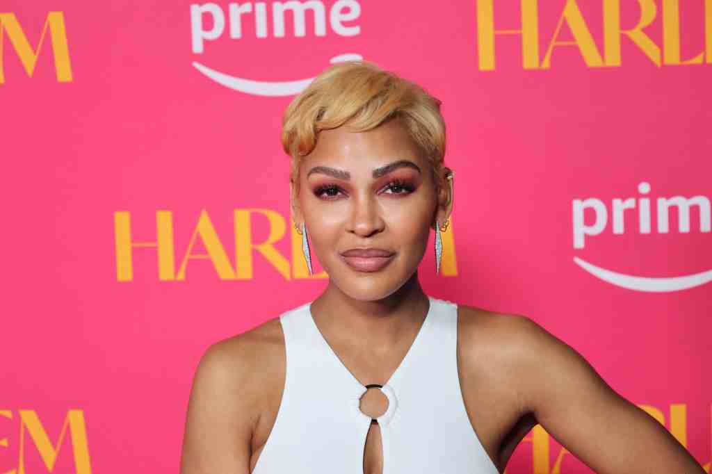 Meagan Good’s Champagne Colored, Visible Lingerie Look, Sends Social Media Wild