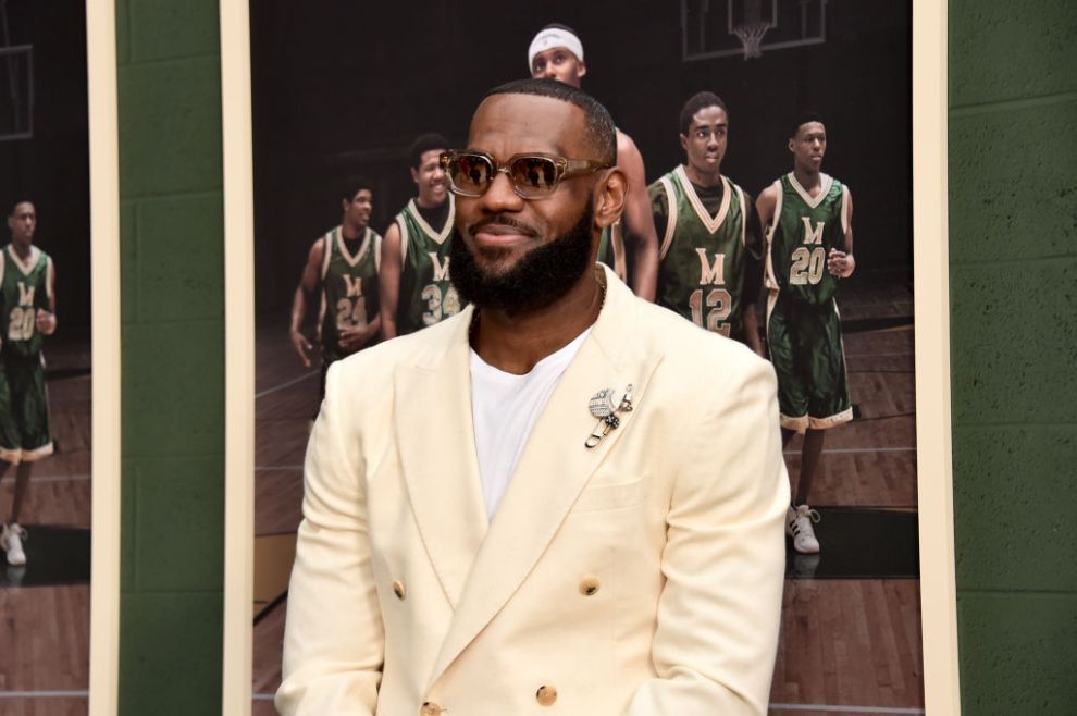 LeBron James attends the Los Angeles premiere of Universal Pictures' "Shooting Stars" on May 31, 2023 in Los Angeles, California. (Photo by Alberto E. Rodriguez/Getty Images)