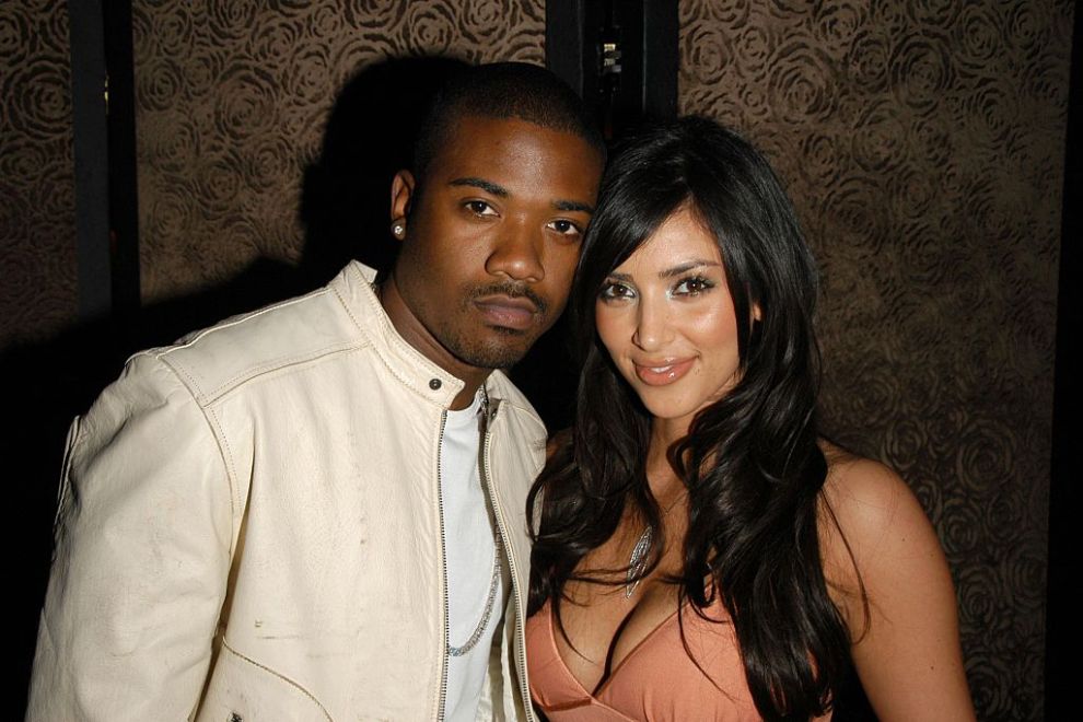 Ray J and Kim Kardashian attend Charlotte Ronson Fall/Winter 2006 Collection at Library Bar on March 22, 2006.
