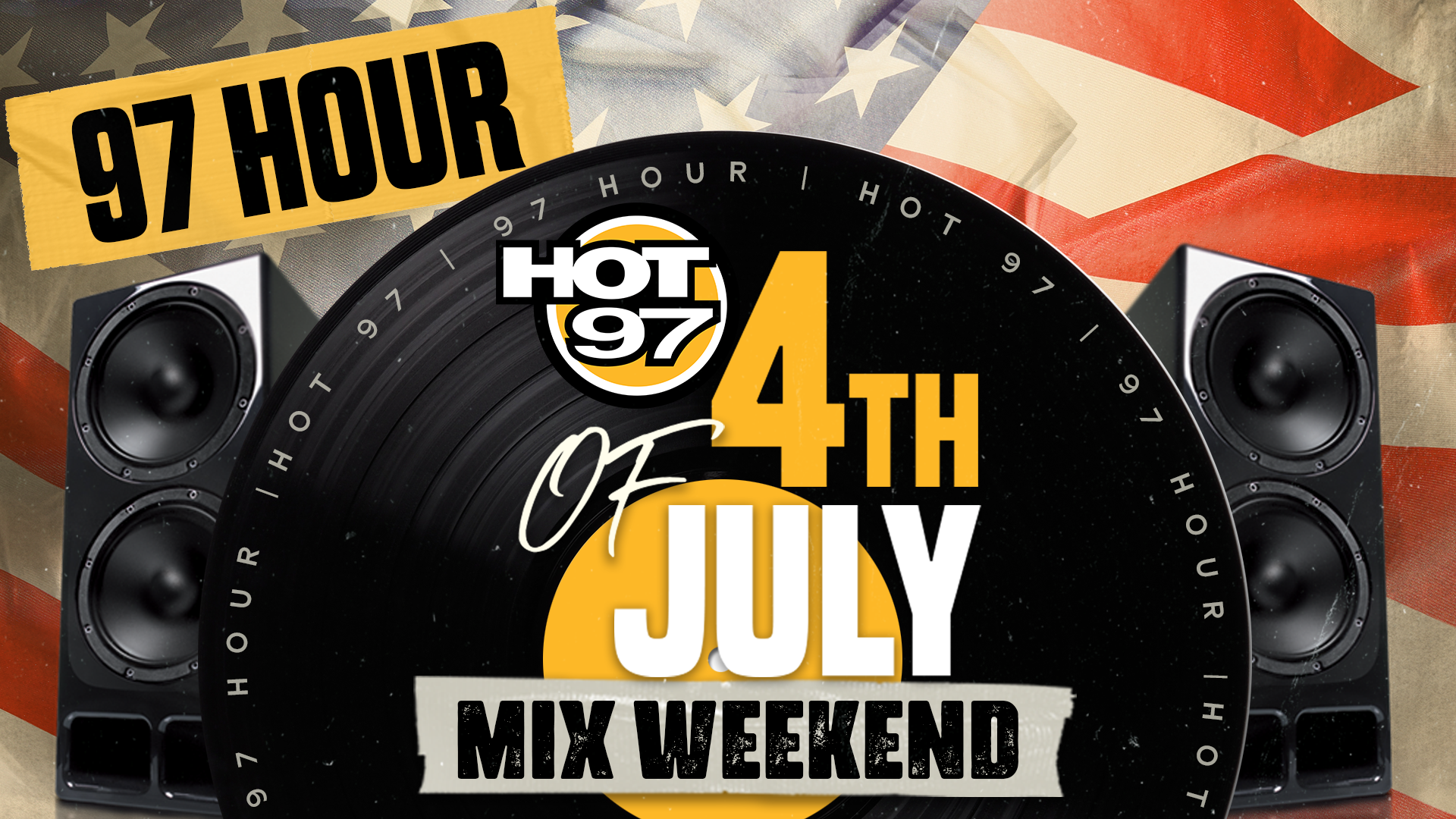 HOT 97 July 4th Mix Weekend Lineup 2024