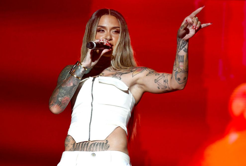Kehlani performs during the Sol Blume Music festival at Discovery Park on August 20, 2023 in Sacramento, California.