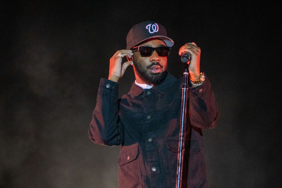 Brent Faiyaz performs onstage during Day 2 of One MusicFest at Piedmont Park on October 29, 2023 in Atlanta, Georgia.