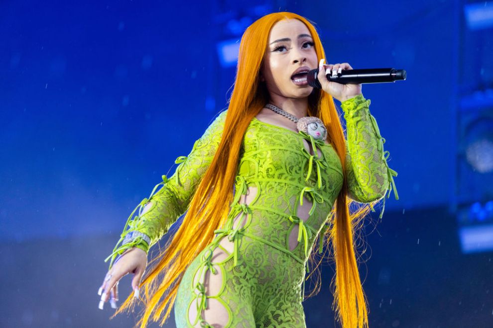 Ice Spice performs at day 2 of Rolling Loud Europe 2024 at Magna Racino on July 7, 2024 in Vienna, Austria.