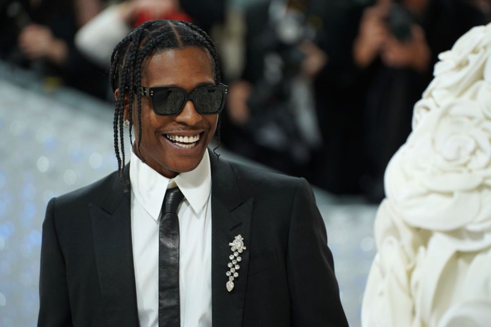 A$AP Rocky attends The 2023 Met Gala Celebrating "Karl Lagerfeld: A Line Of Beauty" at The Metropolitan Museum of Art on May 01, 2023 in New York City.