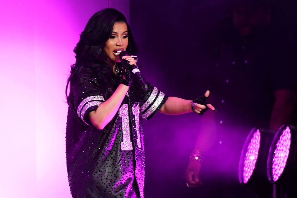 Cardi B performs onstage during BET Experience Presents Cardi B, Gunna, Davido, Sexyy Red & Jordan Ward at Crypto.com Arena on June 28, 2024 in Los Angeles, California.