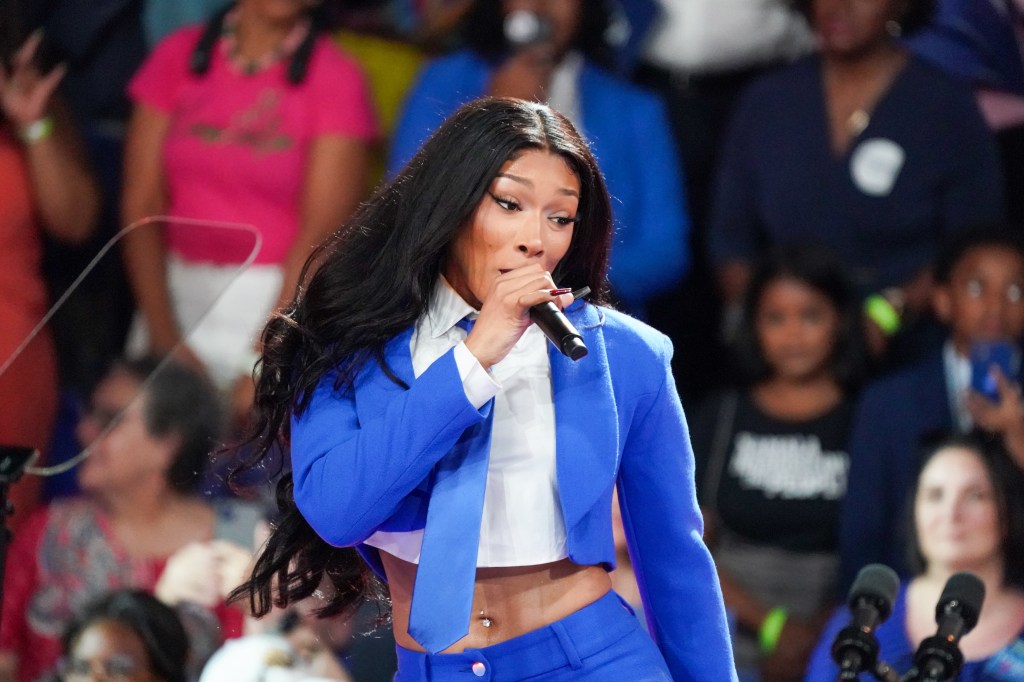 Megan Thee Stallion Defends Her Kamala Harris Rally Performance