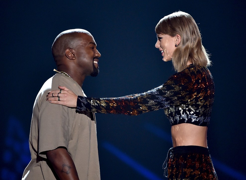 kanye west & taylor swift