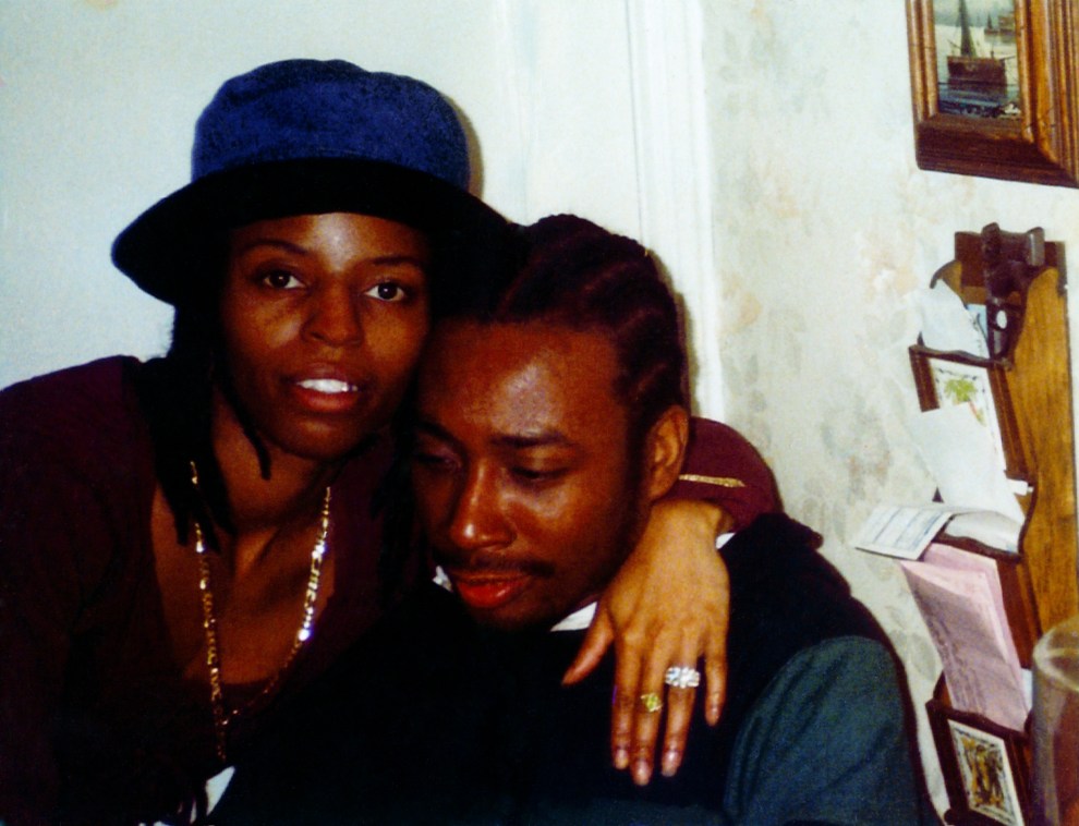 Ol Dirty Bastard with his wife Icelene Jones in 1993