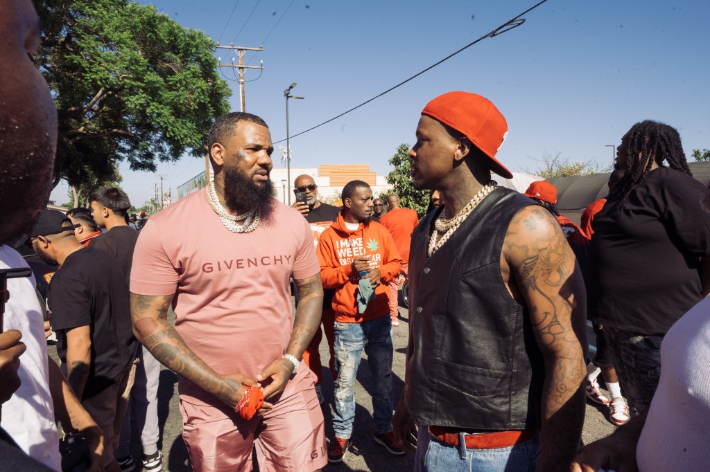 YG Leads Peace Walk In Compton To Initiate Truce Between Gangs