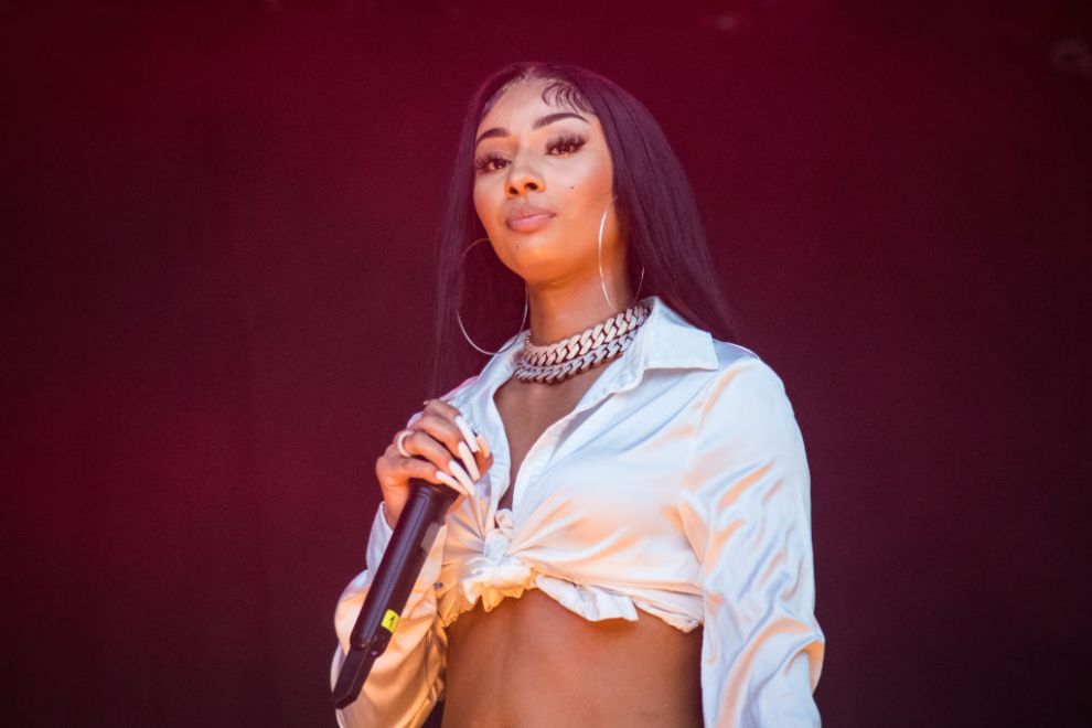 Rubi Rose performs on stage during Wireless Festival at Finsbury Park on July 09, 2022 in London, England.