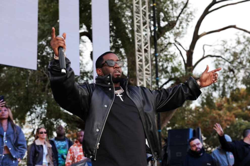 WASHINGTON, DC - OCTOBER 20: Sean "Diddy" Combs attends Sean "Diddy" Combs Fulfills $1 Million Pledge To Howard University At Howard Homecoming – Yardfest at Howard University on October 20, 2023 in Washington, DC.