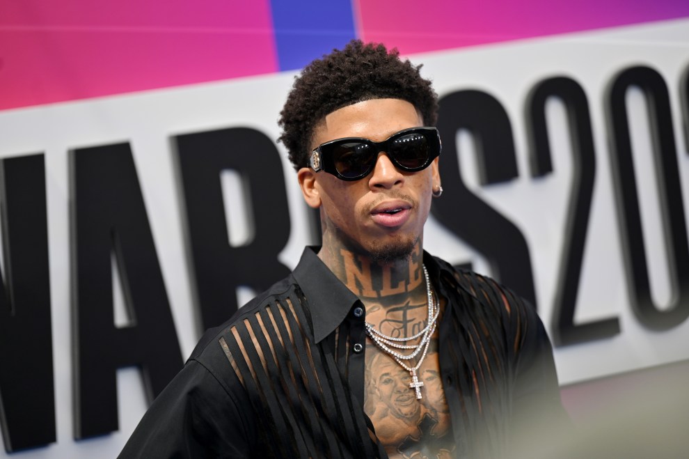 NLE Choppa attends the 2024 BET Awards at Peacock Theater on June 30, 2024 in Los Angeles, California.