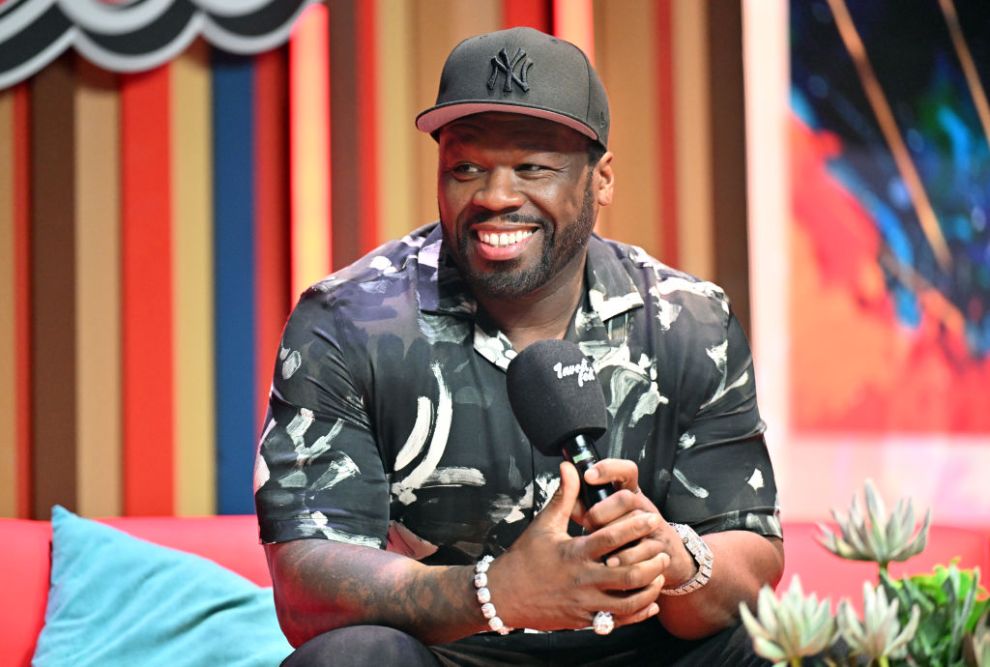 Curtis "50 Cent" Jackson speaks onstage during Day 3 of the 2024 Invest Fest at Georgia World Congress Center on August 25, 2024 in Atlanta, Georgia. (Photo by Paras Griffin/Getty Images)